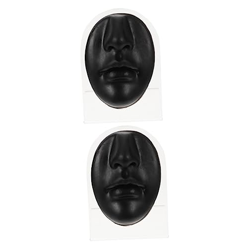 Simulation visage 3D en silicone pour pose de bijoux de bouche