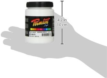 Permaset Aqua 300ml Fabric Printing Ink - Standard White