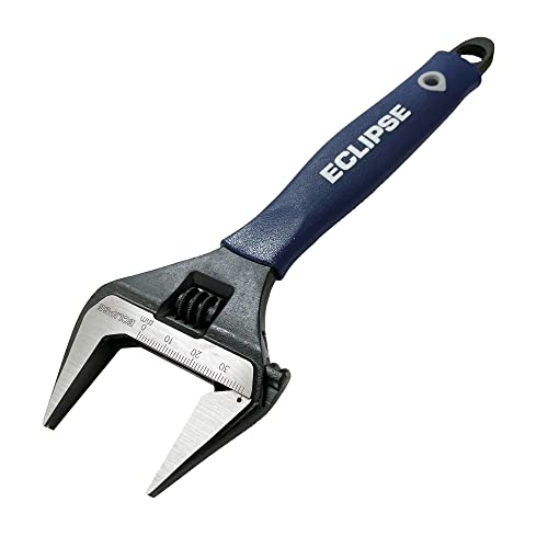ducha solar Eclipse Professional Tools Llave ajustable de 8 pulgadas con mandíbula extra ancha