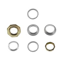 PRO BAT 7Pcs Fork Neck Steering Stem Bearings Head Race Set for 1981-2013 Dirt Pit Bike PW50 PW 50