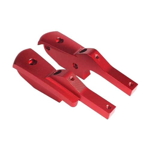 Repose-pieds passager Vespa GTS GTV balade urbaine extensions rouge