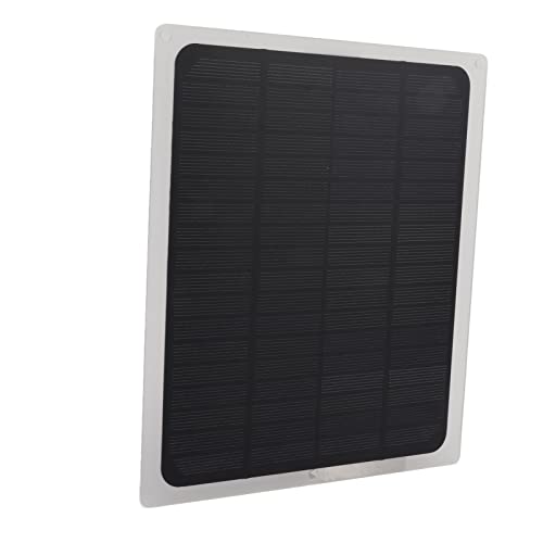 Extractor solar de 10W portátil con panel de silicio duradero 5