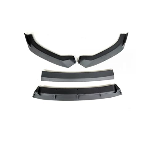 Diffuseur séparateur de pare-chocs avant en ABS noir mat pour modèles A3 S3