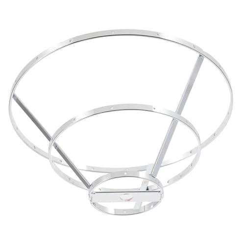 Structure triple couche argentée Ciieeo pour carcasse lampe