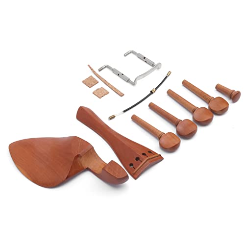 image for Vifemify Part Of Violin Accessories Date Wood Band Chinrest/endpin/tai