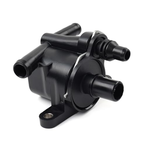 GZYF Separador de aceite y líquido refrigerante para radiador LR093489, LR181892, 1 pieza para Jaguar F-Type 2014-21 XE 15 XF 2016-23 ABS negro