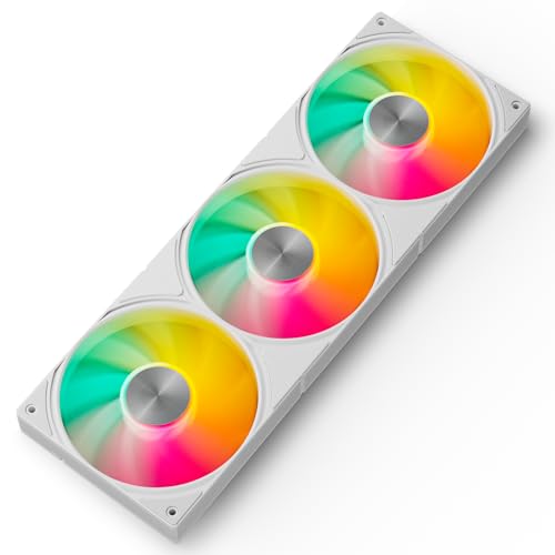 Ventilateur 360mm upHere U3TC3 haute performance et faible bruit pour PC blanc