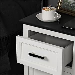 haliwu 20 pack silver and black cabient handles 2 tone drawer handles black and brushed nickel cabinet pulls 5 inch dresser hardware and drawer pulls square kitchen cabinet hardware zinc alloy 5 inch/(128mm)-hole centers spacing 20 pack handles black & brushed nickel