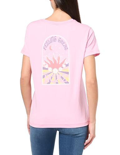 Image of Roxy Womens Boyfriend Crew T-Shirt, Casual Relaxed Fit Crew Neck Tee Short Sleeve Cotton Basic Shirt Everyday Comfort