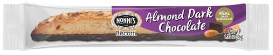 Elesbao 22 Biscotti, Almond Dark Chocolate, 25 ct