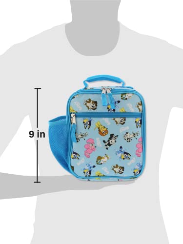 Foto von Bluey Kinder-Lunchbox, weich, isoliert, Einheitsgröße, Blau