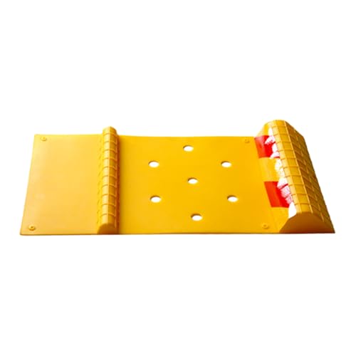 Butée De Stationnement Automobile – Tapis De Sol De Garage En Caoutchouc, Aide À L'alignement Des Roues, Rampe De Voiture Antidérapante, Butée De...