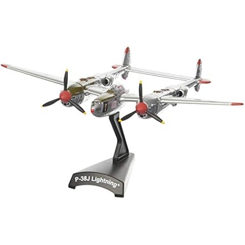 Sello de correos ps5362 – 2 Lockheed P-38L Lightning Marge escala 1: 115 Dick Bong Diecast Modelo de pantalla Cover