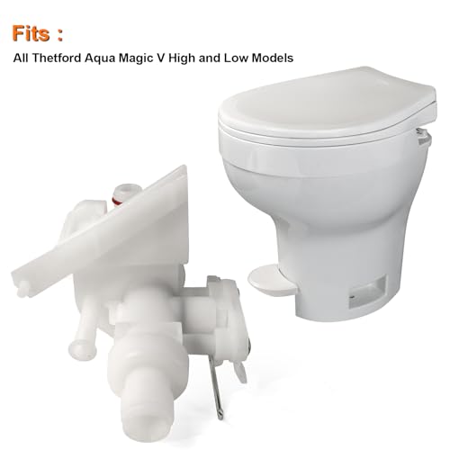 Image of 2pack 31705 RV Toilet Water Valve Module Assembly Fits for Thetford Aqua-Magic V High and Low Models