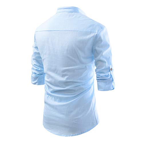 Image of Cotton 4 Button Kurta For Men