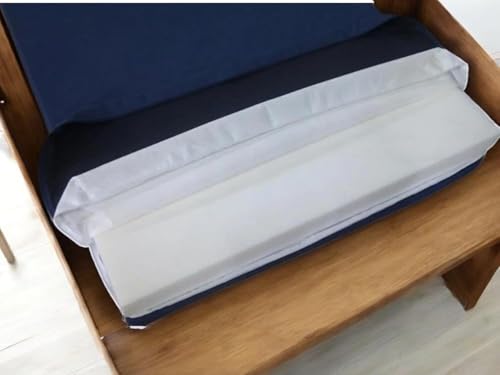 Image of ATOOTFUSION Orthopedic High-Density HR Foam Mattress | High-Resilience (HR) Dual-Sided Foam | Single Size Bed Mattress - 3-Year Warranty (Navy Blue, 72X35X3 Inches)