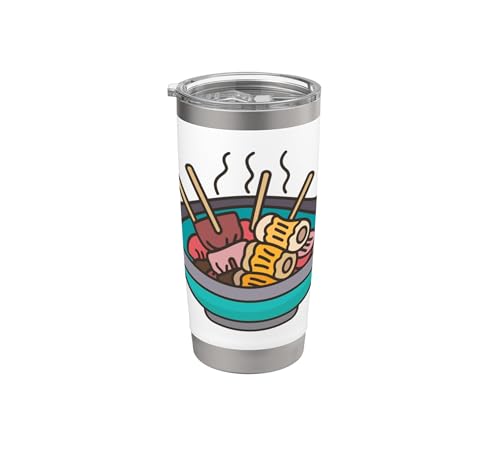 Plato japonés de una olla Really Like Oden Vaso térmico de acero inoxidable de doble pared