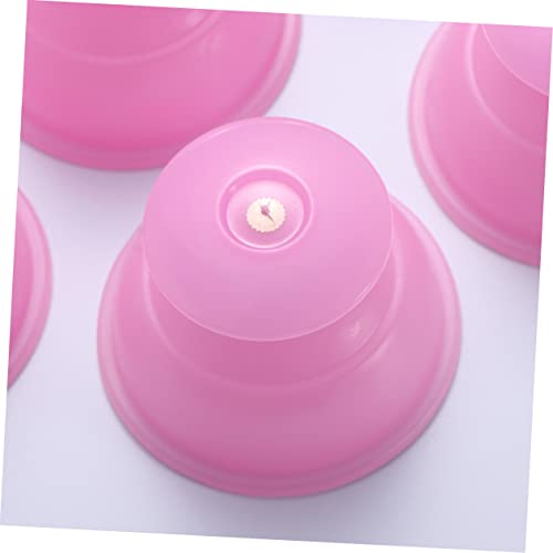 FRCOLOR 12 piezas Dispositivo de ventosas de silicona para masaje y reducción terapia de succión sin dolor fácil de usar miniatura 7