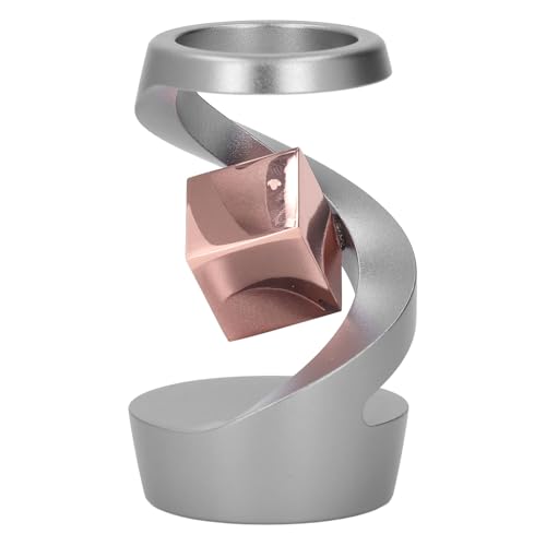 Jouet de Bureau Gyroscope Suspendu, Mouvement de Rotation Tranquille, Double