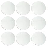 15pcs Diameter 6''(15.24cm）Acrylic Circle Disc Round Perspex Blank Sheet Thickness 0.08''(2mm) for Christmas Decoration, Arts, Coaster and DIY Projects. (6 Inch)