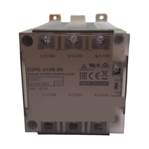 Relais statique triphasé G3PE-515B-3N à commutation rapide 15A DC12-24V - 2