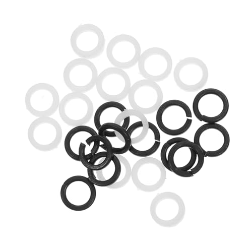 Abaodam 個 楽器 ギター アクセサリー エレキギターチューナー ベースギター キット チューニングペグ用ガスケット ギターチューナーガスケット Gs ギターチューナー用ガスケット 金属