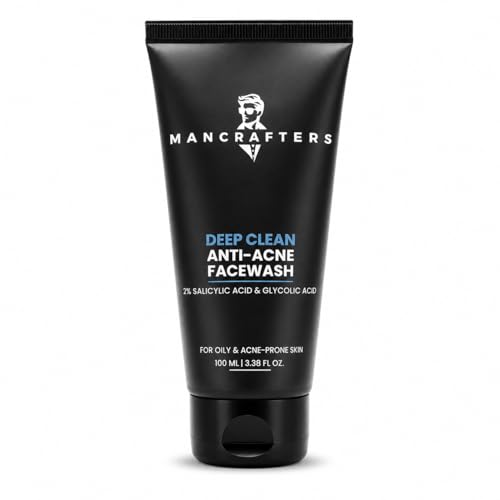 Mancrafters Deep Clean Anti-Acne Face Wash 100 ml - Image 2