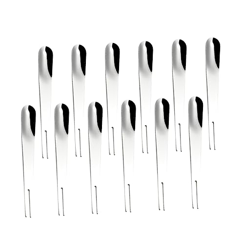 SOLUSTRE 20pcs Fruit Forks Fork Cake Multi-functional Spoons for Bar Cafe Beach Party