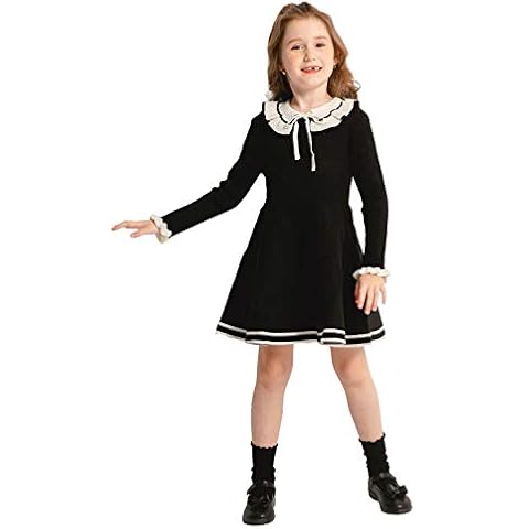 ZHUANNIAN Long Sleeve Jumper Dress for Girls Cover