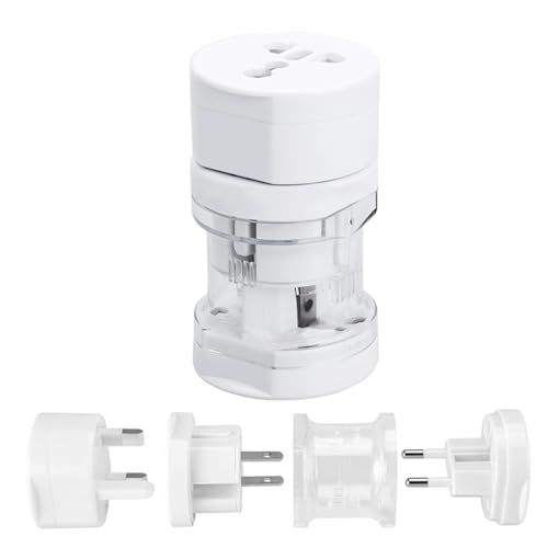 HUMBLE Universal Travel Adapter - International Multipurpose All-in-One Solution for US, AUS, UK, EU, NZ, Europe, North/South America & 150+ Countries (Round) (B0D6B5N89N) Amazon Price History, Amazon Price Tracker