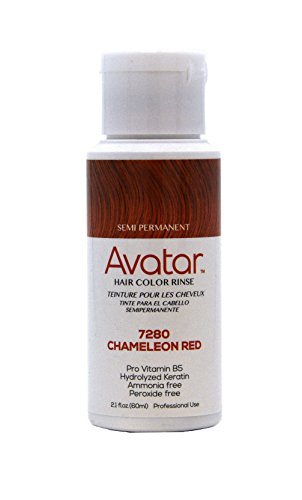 AVATAR Semi Permanent Hair Color Rinse #7280 Chameleon Red