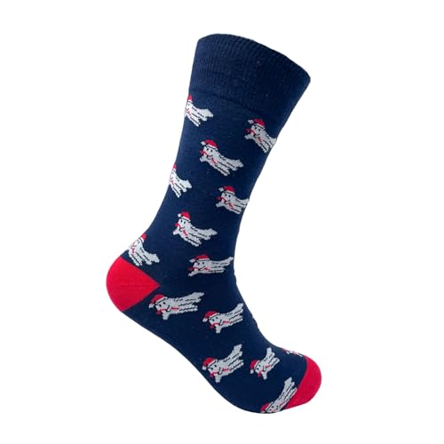 Image of Mint & Oak Long Socks For Men, Soft Cotton Calf Length Socks, Colorful Sock Gift For Men, Full Length & Odour Free, Funky Socks - Gift Box of 3