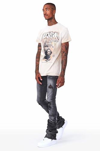 Men's Florence Stacked Flare Jean4