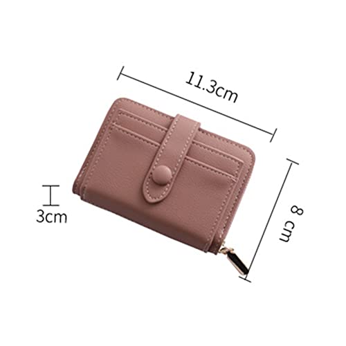 PU Leather Women Wallet Multi-Card Holders Money Bag Large-Capacity Foldable Clutch Fashion Hasp Zipper Coin Purses,Luggage (D)2