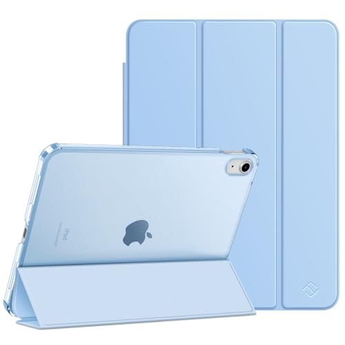 FINTIE Coque pour iPad (A16) 11 Pouces 11ème Génération 2025, iPad 10ème Génération 10.9 Pouces 2022 - Coque Arrière Rigide Transparente Givrée, Housse...