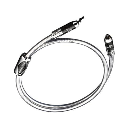 Câble coaxial numérique RCA autobloquant 75 Ohms en argent sterling 3.5 m