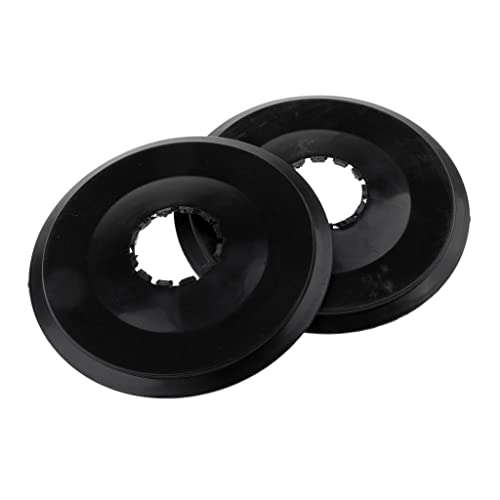 Fiocias 2 Protectores de Radios para Ruedas de Bicicleta, Piñón Y Cassette, Plástico Sólido, Antirotura, para Usar en Bicicletas de Montaña, de Ca