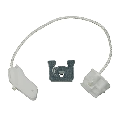 NEW Bosch Siemens 754869 00754869 2x veer kleurcode zwart 2x kabel + montagehandleiding voor deurscharnier vaatwasser ook Balay Constructa Gaggenau Junker Koenic Neff Pitsos Viva - Image 3