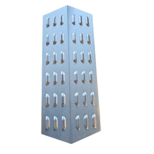 Koch #15 Rostfreier Flammenverteiler 440 x 180mm für Gasgrill - Tischgrill Flammenblech zB für Hornbach Gasgrill 2 Brenner, Mahto, Abington - massiver Edelstahl Stärke 1,25mm 900g Koch #15 Rostfreier Flammenverteiler 440 x 180mm für Gasgrill - Tischgrill Flammenblech zB für Hornbach Gasgrill 2 Brenner, Mahto, Abington - massiver Edelstahl Stärke 1,25mm 900g