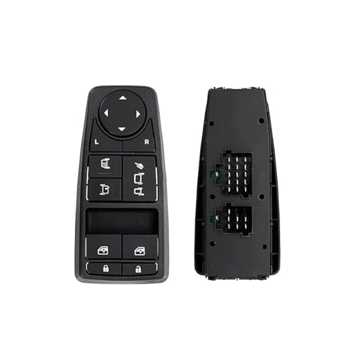 Interrupteur vitre électrique MAN robuste, bouton de commande 24V premium