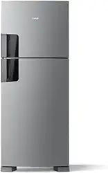 Geladeira frost free duplex Consul inox 410 litros - CRM50LK 110V