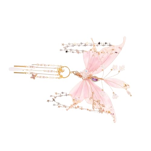 Beaupretty Horquilla Antigua Estilo con Borlas para Mujer Clip Ligero y Portátil Accesorio Cómodo para Bodas Fiestas de Disfraces y Eventos Temáticos