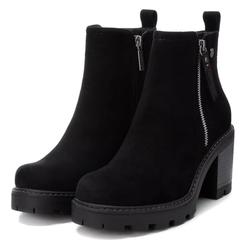 Bottines femme noir look décontracté Refresh taille 39