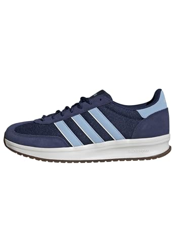 adidas Homme Run 70S 2.0 Shoes, Dark Blue/Clear Sky/Core White, 40 2/3 EU