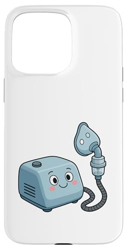 Terapeuta respiratorio nebulizador Carcasa para iPhone 15 Pro MAX