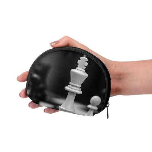 Portable Coin Purse Classic Chess Game Mini Zippered Money Pouch Card Holder3