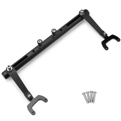 Navigations Halterung Motorrad-Navigationshalterung Für Suzuki Burgman 650 (1998–2022) Multifunktionale Lenkerverlängerung Mit GPS-Halterung(Schwarz)