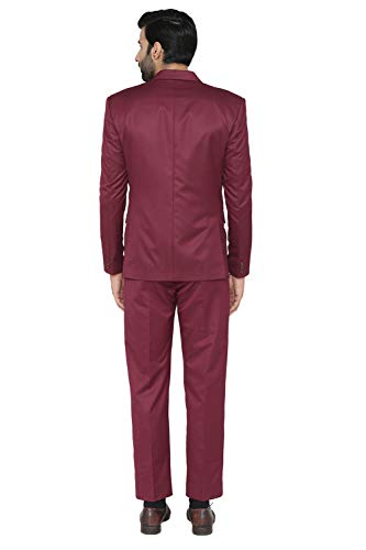 Image of WINTAGE Men's Polyester Cotton and Evening 3 Pc Suit