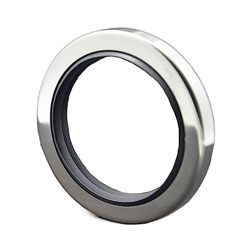 Seal Washer 1pcs PTFE Lip Oil Seal 66.6 * 90 * 12mm Stainless Steel Housing Single Lip and Dual Lip Screw 88142450 Air Compressor Spare Parts Gasket Lip (Color : 66.6x90x12 CTLCCWBK)
