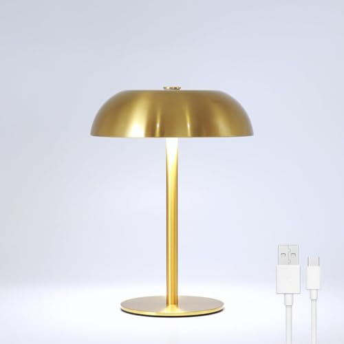 Lampe de table sans fil à intensité variable pour lire et tamiser la chambre